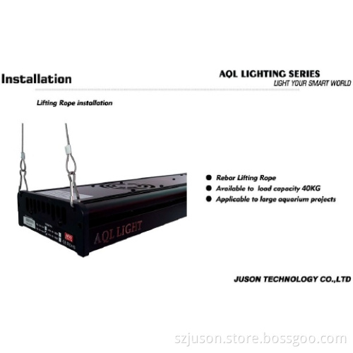 AQL-3S series programmable led aquarium light
